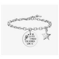 Bracciale Luca Barra Donna in Acciaio BK2718 - BK2718